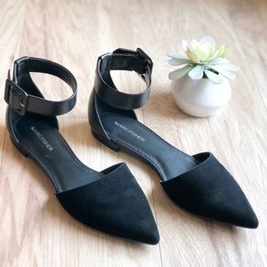 Marc Fisher Black Flats